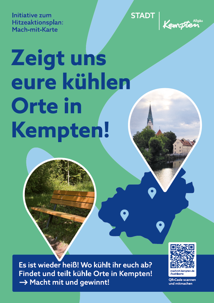 Plakat Hitzeaktionsplan